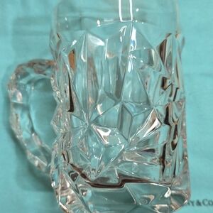 TIFFANY & CO CRYSTAL MUG RETIRED